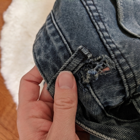 One TEASPOON freebird distressed jeans black faded - Picture 7 of 8